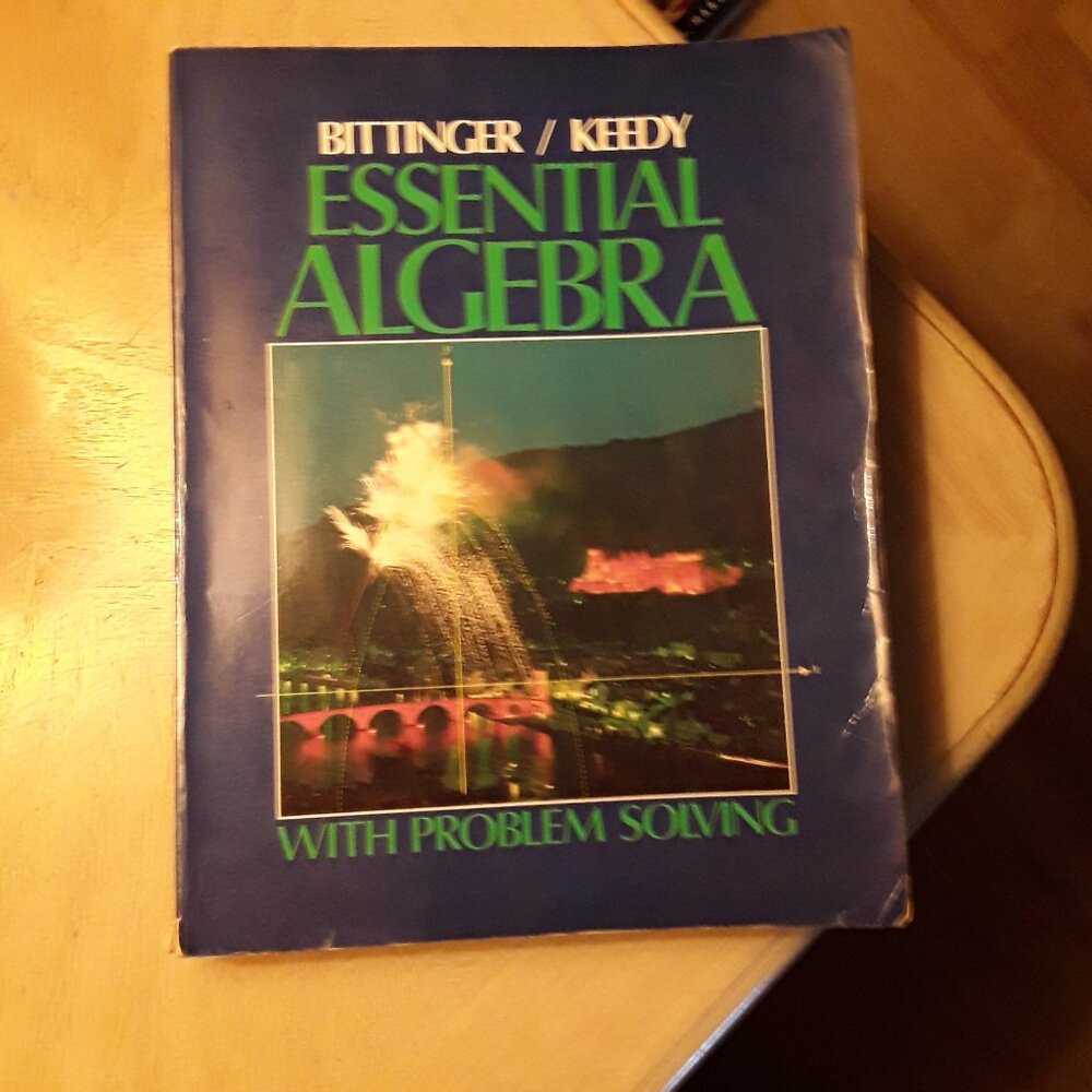 Essential Algebra with problem-solving book